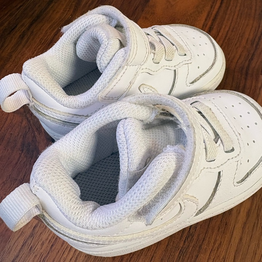 Nike Court Borough Low Recraft White Sneakers 4c